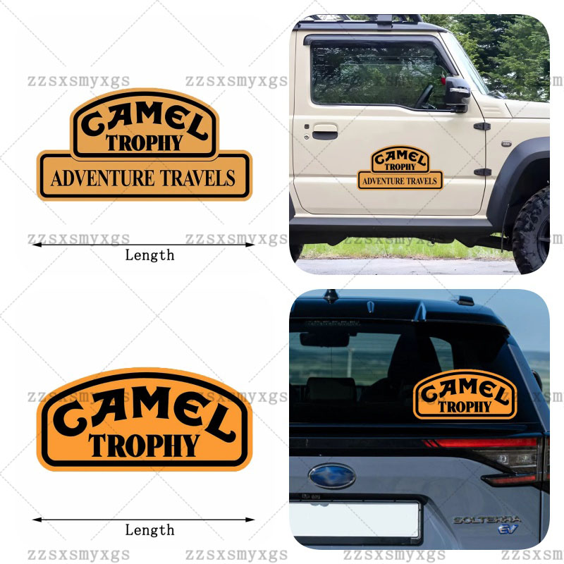 Laptop Accessories Brand - Car Stickers Camel Trophy Badge Brand
