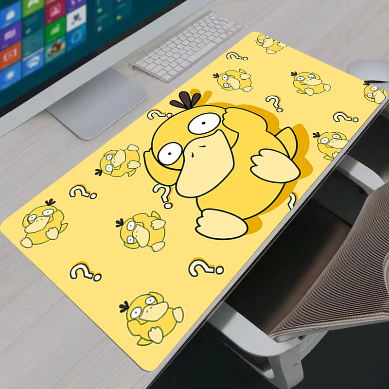 Laptop Accessories For Gaming - Mousepad Anime P-Pokemon Psyduck XXL Large