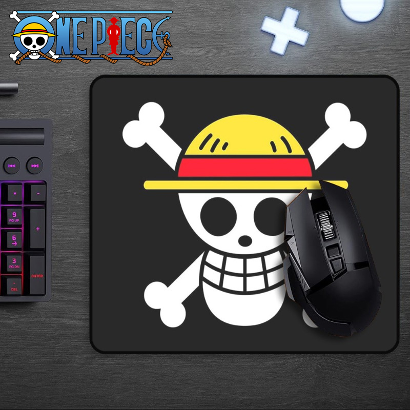 Laptop Accessories Gifts - Cartoon One Piece Luffy Skull Mouse