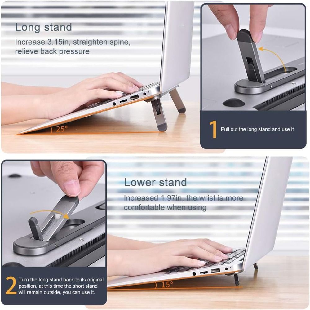 Hot Invisible Laptop Riser Sta - đánh giá và giá Laptop Stand Riser