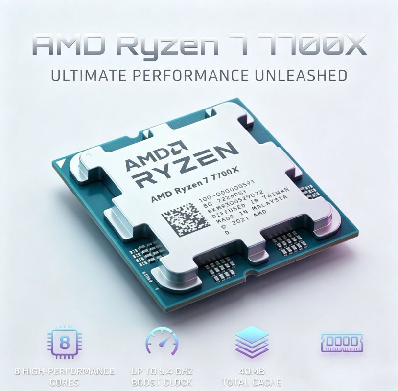 AMD Ryzen 7 7700X CPU, R7 7700 - đánh giá và giá Amd Cpu Ryzen 7
