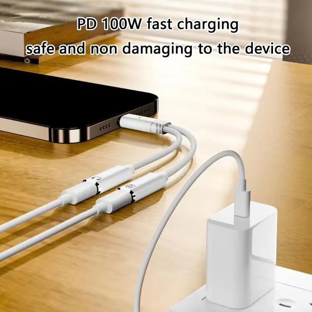 USB C Splitter 2 in 1 Headphon - đánh giá và giá Laptop Accessories Macbook