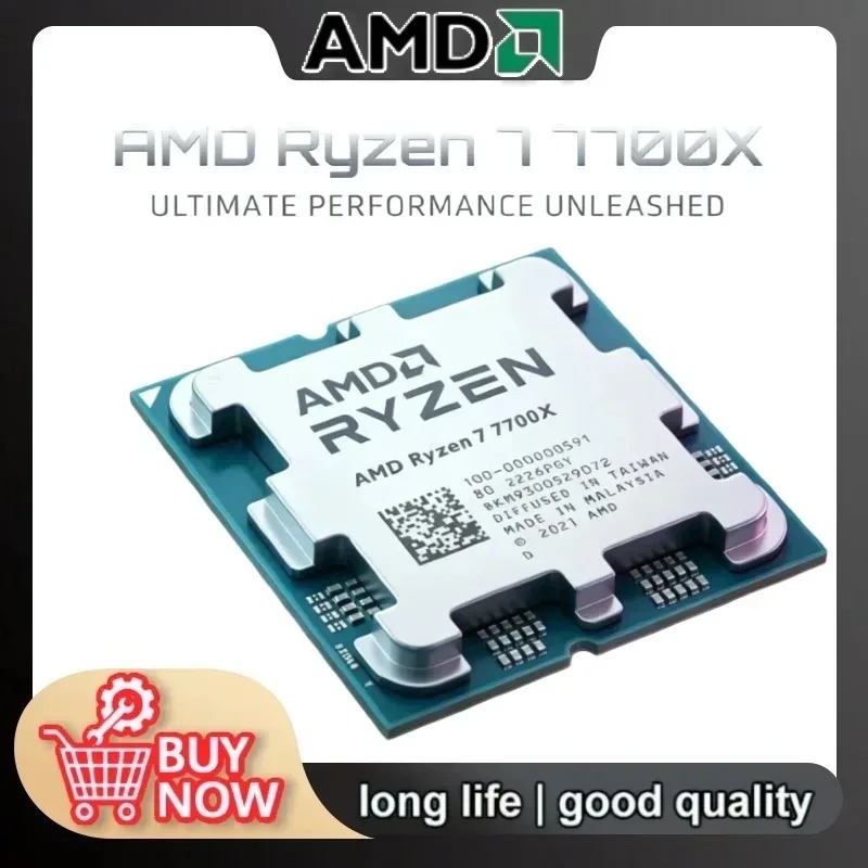 AMD Ryzen 7 7700X CPU New 100% - đánh giá và giá Amd Cpu Ryzen 7