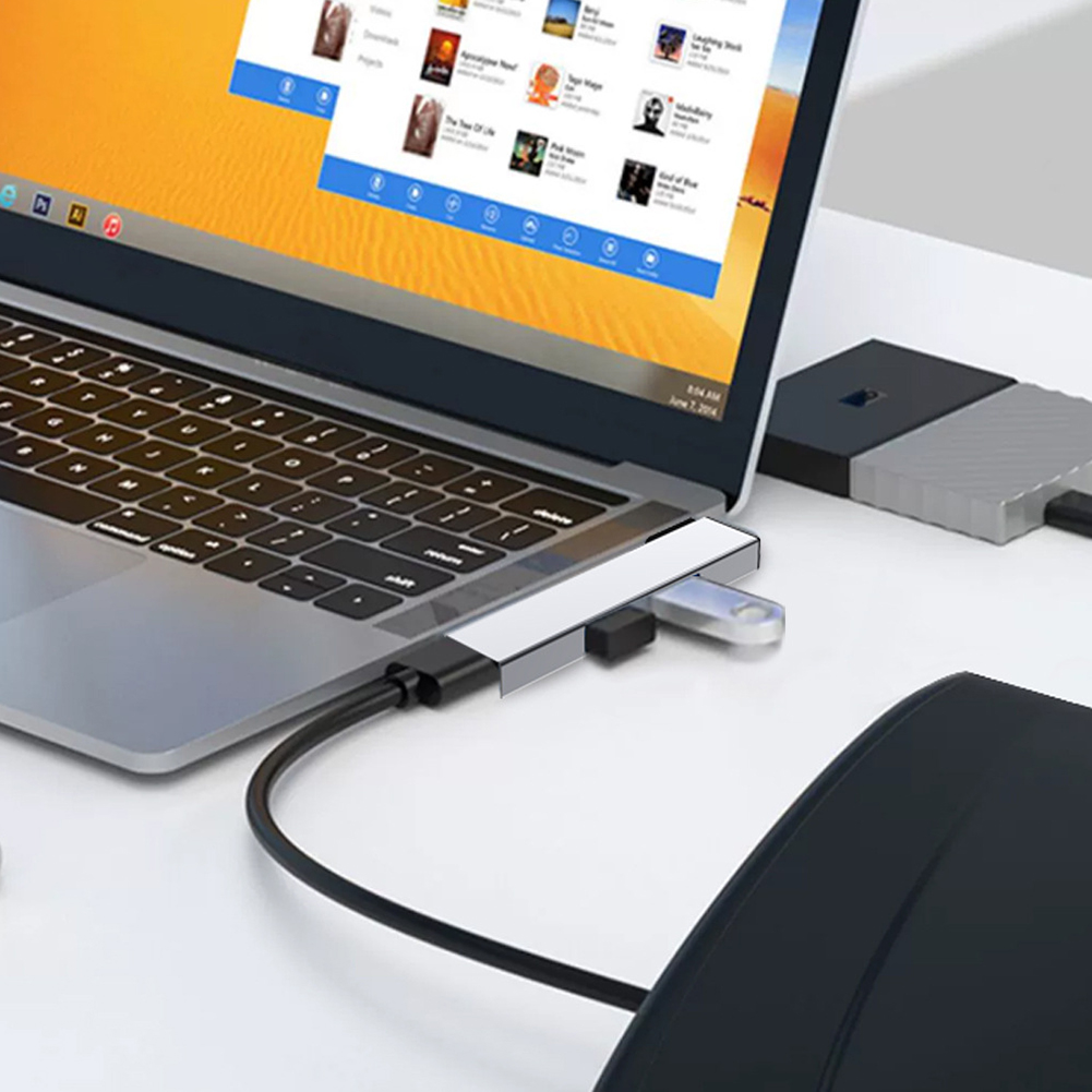 3 In 1 USB 3.0 HUB 3 Ports Mul - đánh giá và giá Laptop Accessories Macbook