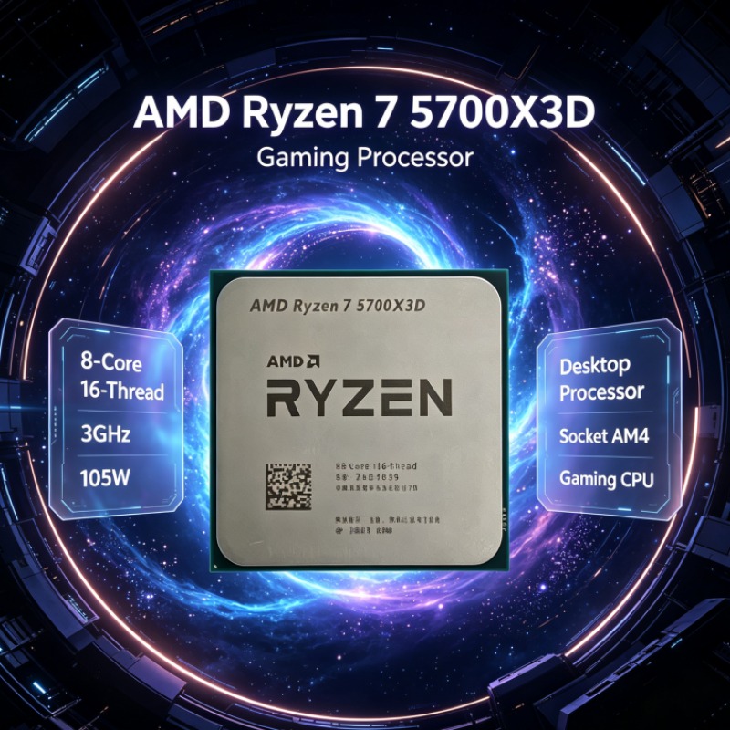AMD Ryzen 7 5700X3D Desktop CP - đánh giá và giá Amd Cpu Ryzen 7