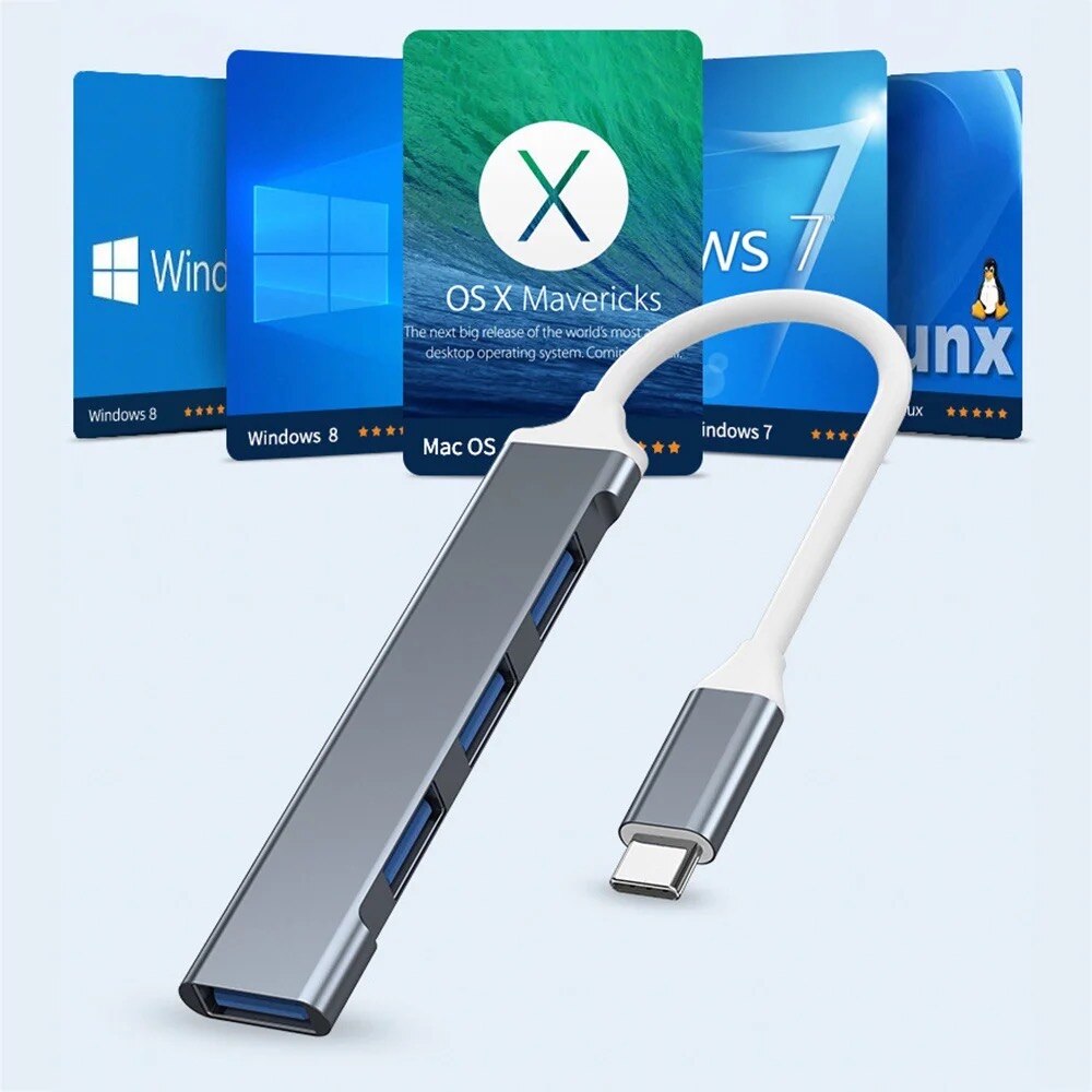 4 Ports Multi Splitter USB 3.0 - đánh giá và giá Laptop Accessories Macbook