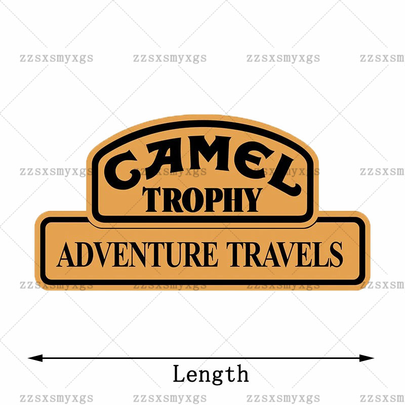 Car Stickers Camel Trophy Badg - đánh giá và giá Laptop Accessories Brand