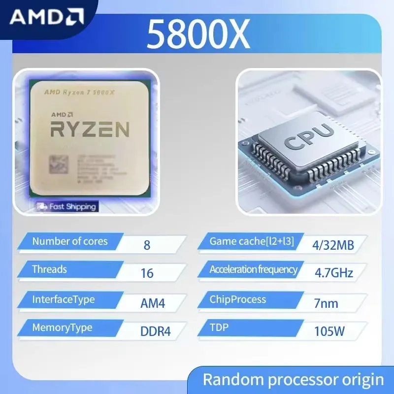 AMD Ryzen 7 5800X AMD R7 5800X - đánh giá và giá Amd Cpu Ryzen 7