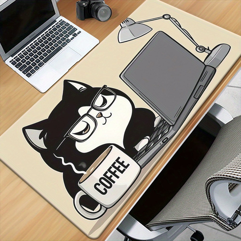 Cute Coffee Cat Working On Lap - đánh giá và giá Laptop Accessories Officeworks
