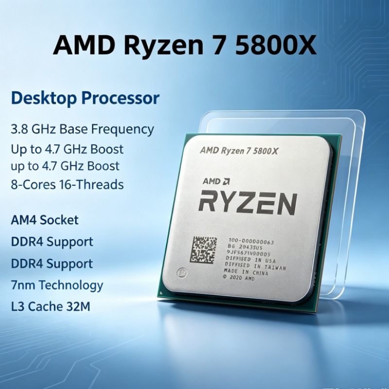 AMD Ryzen 7 5800X R7 5800X AM4 - đánh giá và giá Amd Cpu Ryzen 7