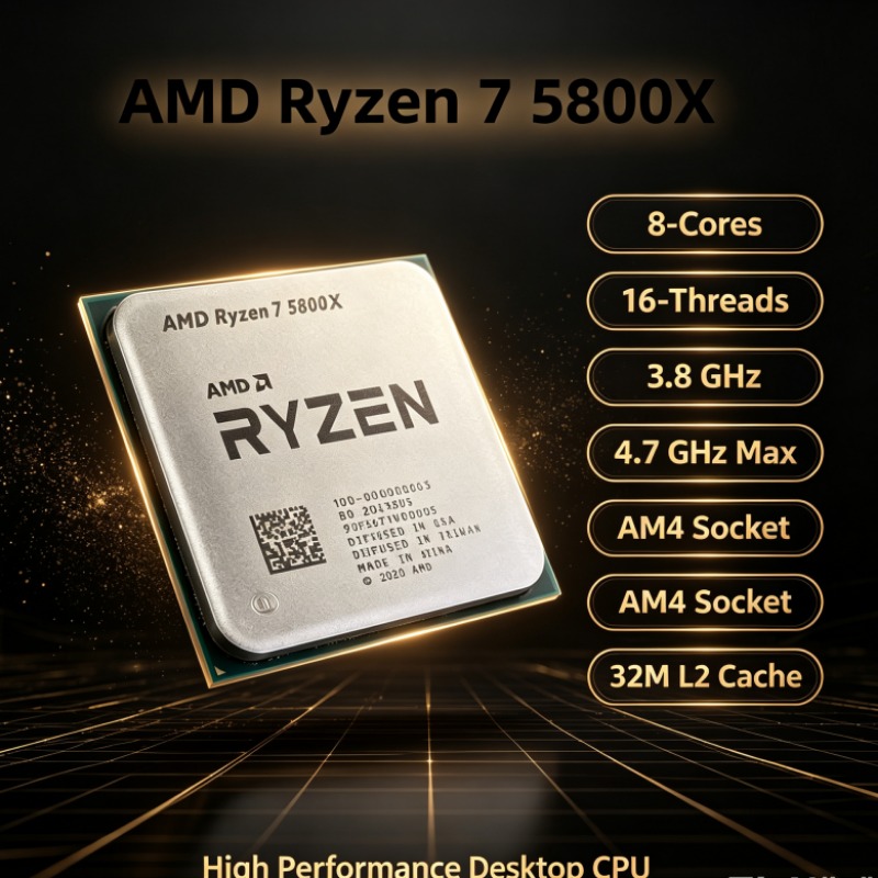AMD Ryzen 7 5800X R7 5800X AM4 - đánh giá và giá Amd Cpu Ryzen 7