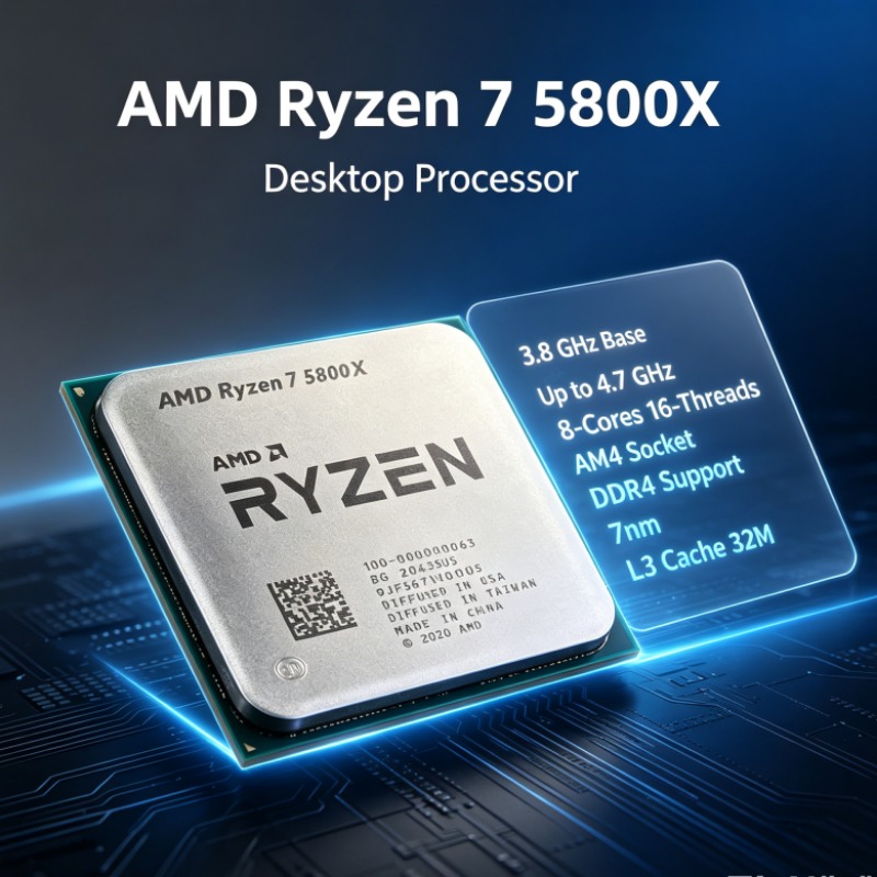 AMD Ryzen 7 5800X R7 5800X AM4 - đánh giá và giá Amd Cpu Ryzen 7