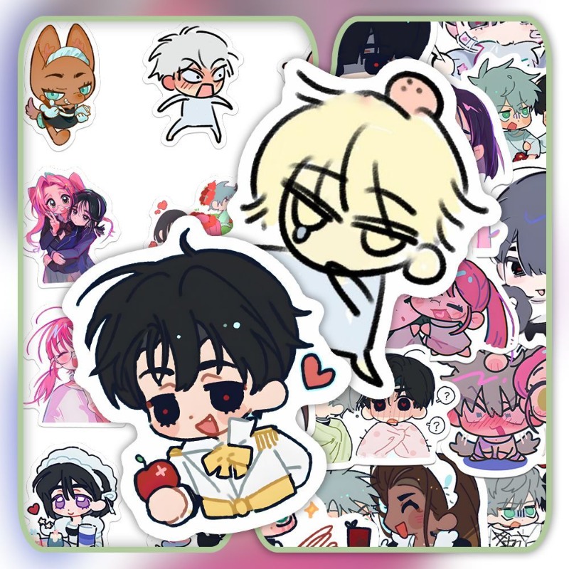 80Pcs/set Cartoon Anime Alien  - đánh giá và giá Laptop Accessories Gifts