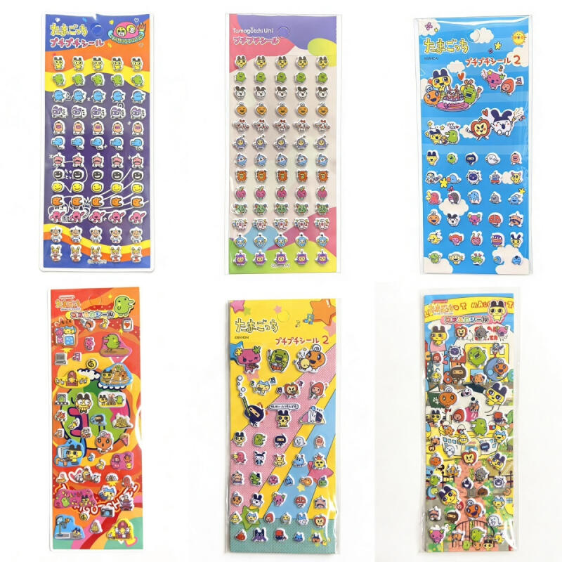 6Pcs Tamagotchi Cartoon Bubble - đánh giá và giá Laptop Accessories Gifts
