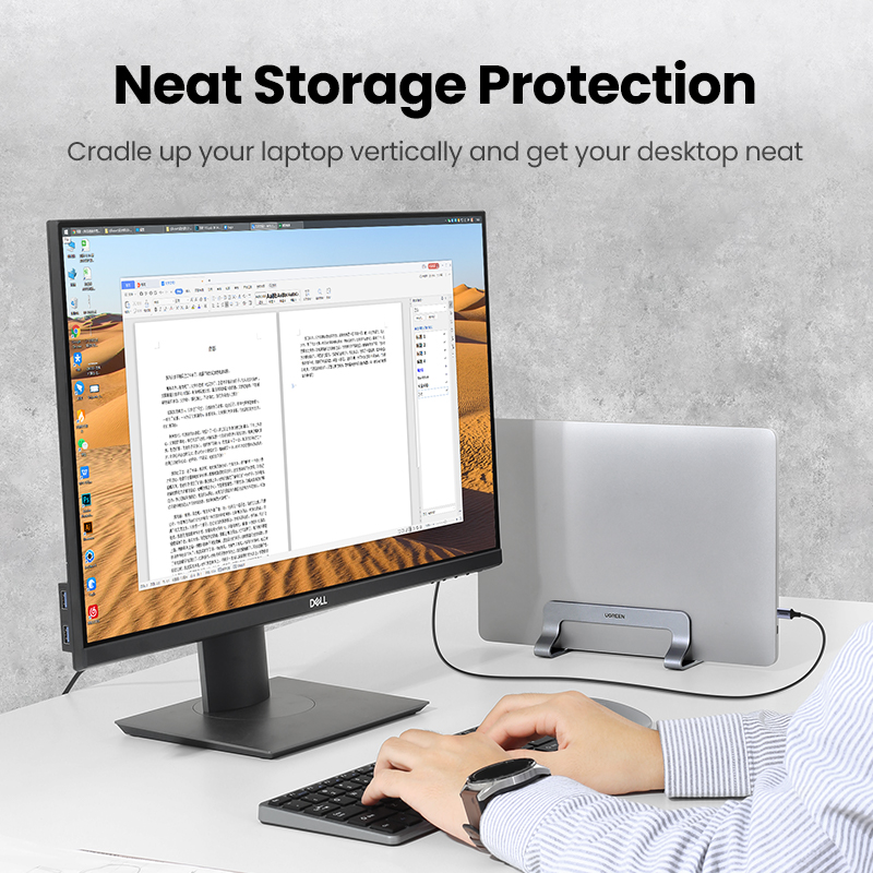 UGREEN Vertical Laptop Stand H - đánh giá và giá Laptop Stand Riser