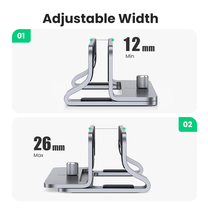 UGREEN Vertical Laptop Stand H - đánh giá và giá Laptop Stand Riser