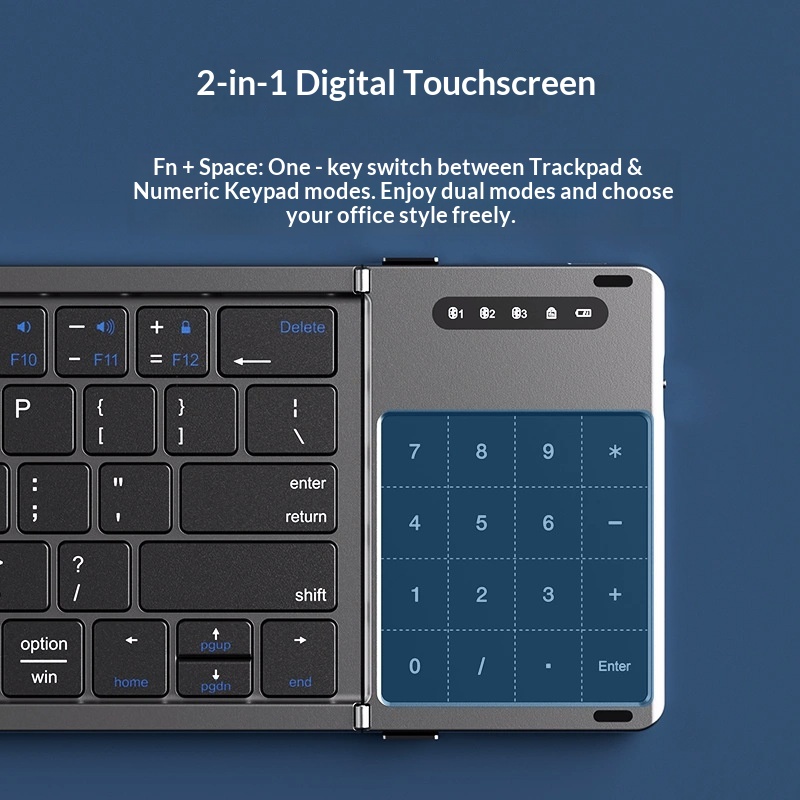 Mengzu Tri Fold Wireless Bluet - đánh giá và giá Laptop Ergonomic Accessories