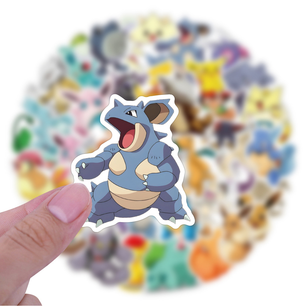 50/60pcs Cute Cartoon Anime Po - đánh giá và giá Laptop Accessories Kids