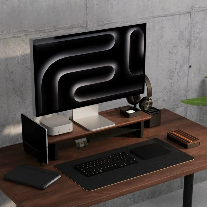 Hot Sale! Walnut Monitor Stand - đánh giá và giá Laptop Stand Riser