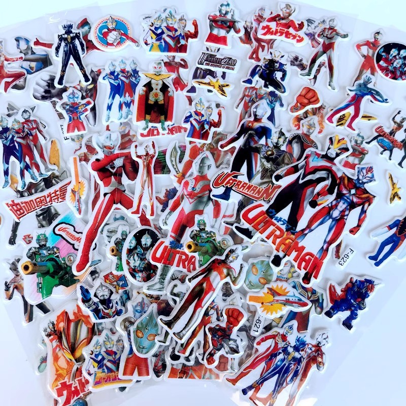 10pcs Cartoon Ultraman 3D Bubb - đánh giá và giá Laptop Accessories Kids