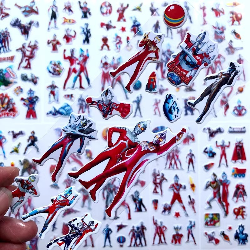 10pcs Cartoon Ultraman 3D Bubb - đánh giá và giá Laptop Accessories Kids