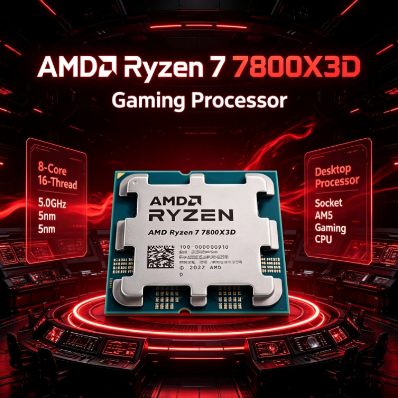 AMD Ryzen 7 R7 7800X3D CPU Pro - đánh giá và giá Amd Cpu Ryzen 7
