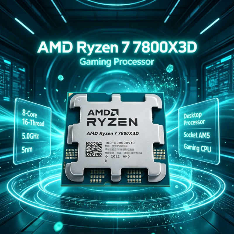 Ryzen 7 7800X3D AMD CPU 100-10 - đánh giá và giá Amd Cpu Ryzen 7
